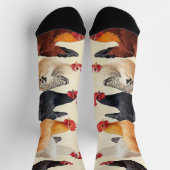 Raufälber in Folge Socken (Oben)