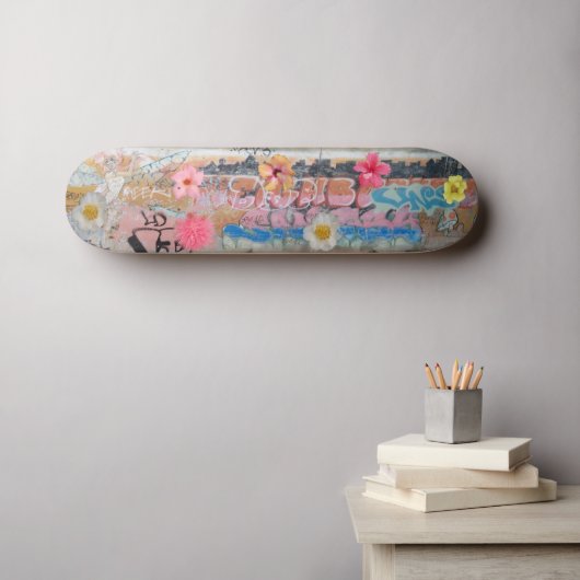 Rauhe Kanten Skateboard (Wandkunst (Horz))