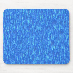 Rauhe Kristalloberfläche Blau Mousepad