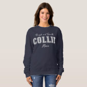 Rauhe und glatte Collie-Mama Sweatshirt (Vorne ganz)