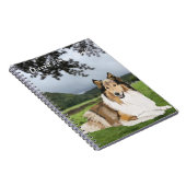 Rauhhaar Collie Notizblock (Rechte Seite)