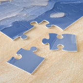 Rauhhaar Collie Weihnachtsboot Urlaub Puzzle (Seite)