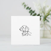 Rauhhaar-Dachshund-Hundeeltern (Stehend Vorderseite)
