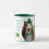 Rauhhaariger Sable-Collie St. Patrick's Tasse (Zentrum)