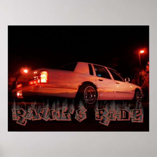 Rauls Ride Poster (Vorne)