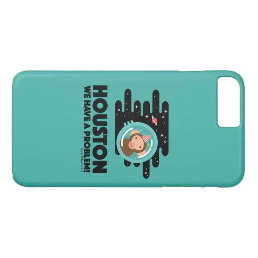 Raum-Affe Case-Mate iPhone Hülle (Rückseite (Horizontal))