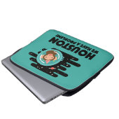 Raum-Affe Laptopschutzhülle (Vorne Knopf)