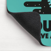 Raum-Affe Mousepad (Ecke)