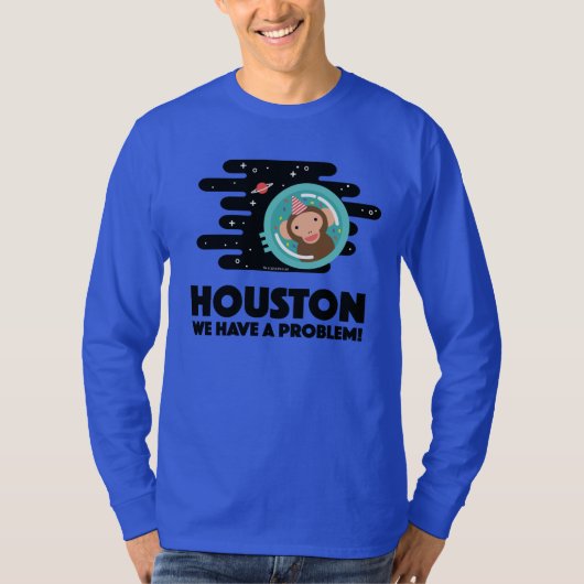 Raum-Affe T-Shirt (Vorderseite)