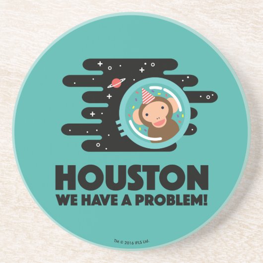 Raum-Affe Untersetzer (Vorne)