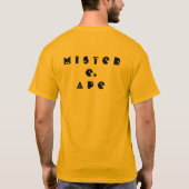 Raum-Affen T-Shirt (Rückseite)