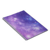 Raum als Lila und weiß Notizblock (Rechte Seite)