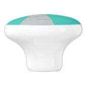 Raum-Alters-Cartoon-Haus-Keramik-Griff Keramikknauf (Seitenansicht)