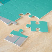 Raum-Alters-Cartoon-Haus-Puzzlespiel Puzzle (Seite)