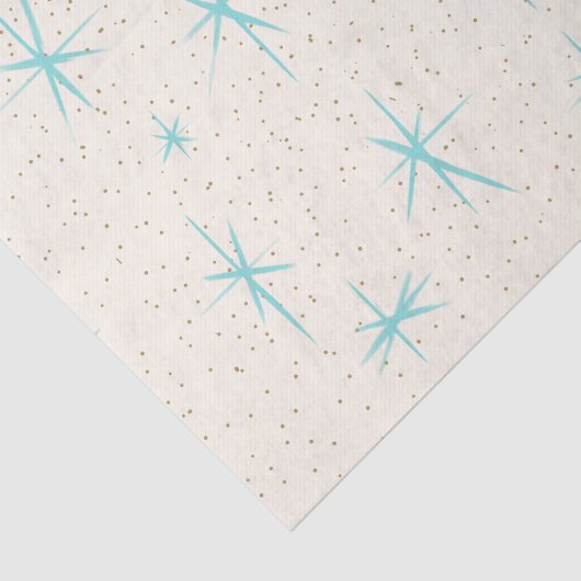 Raum-Alters-Türkis-Sternexplosion-Seidenpapier Seidenpapier (Ausschnitt)