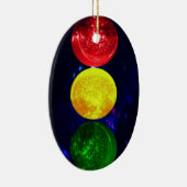 Raum-Ampel Keramikornament (Rechts)