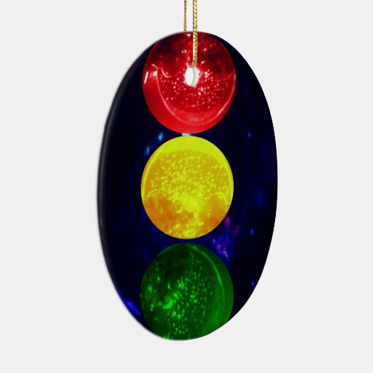 Raum-Ampel Keramikornament (Rechts)