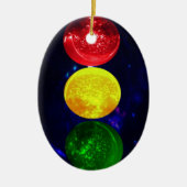 Raum-Ampel Keramikornament (Vorne)