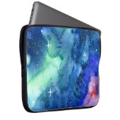 Raum-Aquarell-Kunst-Laptop-Kasten Laptopschutzhülle (Vorne Rechts)