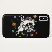 Raum-Astronaut, der das magische Einhorn kosmisch Case-Mate iPhone Hülle (Rückseite (Horizontal))