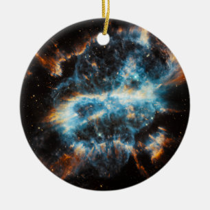 Raum-Astronomie des Nebelfleck-NGC 5189 Keramik Ornament