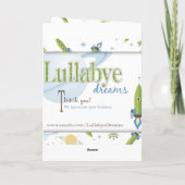 Raum-Baby-Karte B Karte (Rückseite)