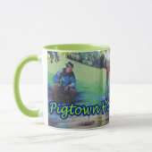 Raum Baltimores beschuht grünes Pigtown Pferd Tasse (Links)