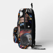 Raum Bedruckter Rucksack (Rechts)