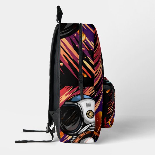 Raum Bedruckter Rucksack (Links)