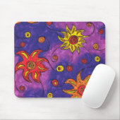 Raum-Blumen Mousepad (Mit Mouse)