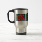 Raum-Blumen-Tasse Reisebecher (Links)