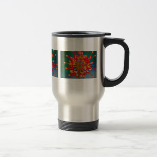 Raum-Blumen-Tasse Reisebecher