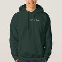 Raum Bugz grüner Hoodie