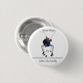 Raum Bugz Knopf #1 Button (Vorne & Hinten)