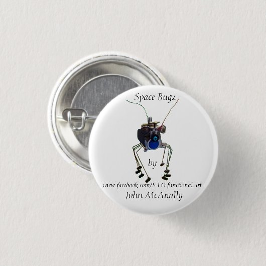 Raum Bugz Knopf #1 Button (Vorne & Hinten)