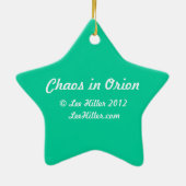 Raum - Chaos in Orion Keramikornament (Hinten)