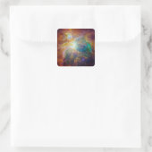 Raum - Chaos in Orion Quadratischer Aufkleber (Tasche)