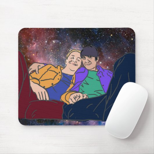 Raum-Couch Mousepad (Mit Mouse)