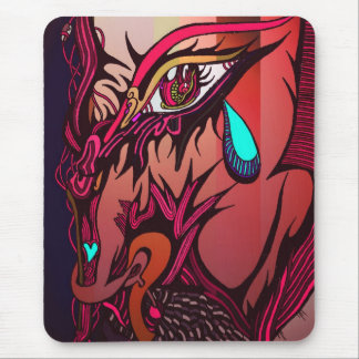 Raum-Cowboyveilchen Mousepad