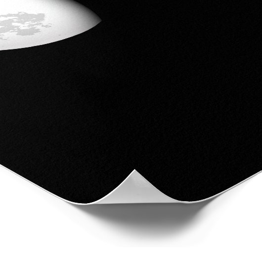 RAUM DER MOONPHASEN POSTER (Ecke)
