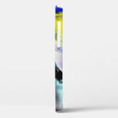 Raum. Der weiße Hintergrund. Slate Picture Case-Mate iPhone Hülle (Rückseite / Links)