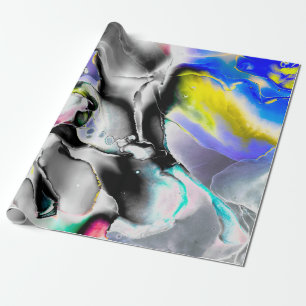 Raum. Der weiße Hintergrund. Slate Picture Geschenkpapier
