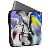 Raum. Der weiße Hintergrund. Slate Picture Laptopschutzhülle (Vorne Rechts)