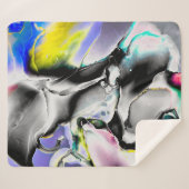 Raum. Der weiße Hintergrund. Slate Picture Sherpadecke (Vorderseite (Horizontal))