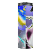 Raum. Der weiße Hintergrund. Slate Picture Thermosbecher (Rückseite)