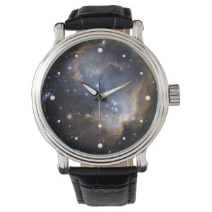 Raum des Sternhaufen-N90 Hubble Armbanduhr