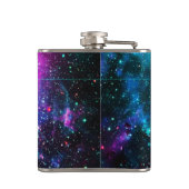 Raum-DJ-Katzenpizza Flachmann (Rückseite)