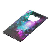 Raum-DJ-Katzenpizza Geldbeutel Flaschenöffner (Rückseite Schrägansicht)