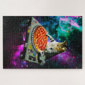 Raum-DJ-Katzenpizza Puzzle (Horizontal)
