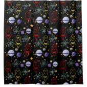 Raum Duschvorhang (Vorderseite)